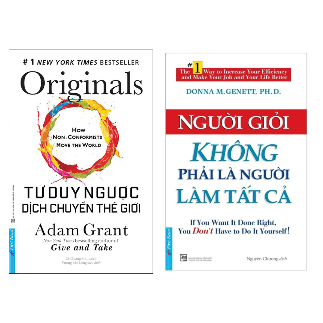 Combo 2 Cuốn: Tư Duy Ngược Dịch Chuyển Thế Giới + Người Giỏi Không Phải Là Người Làm Tất Cả  (Những Cuốn Sách Phát Triển Tư Duy Kinh Doanh)