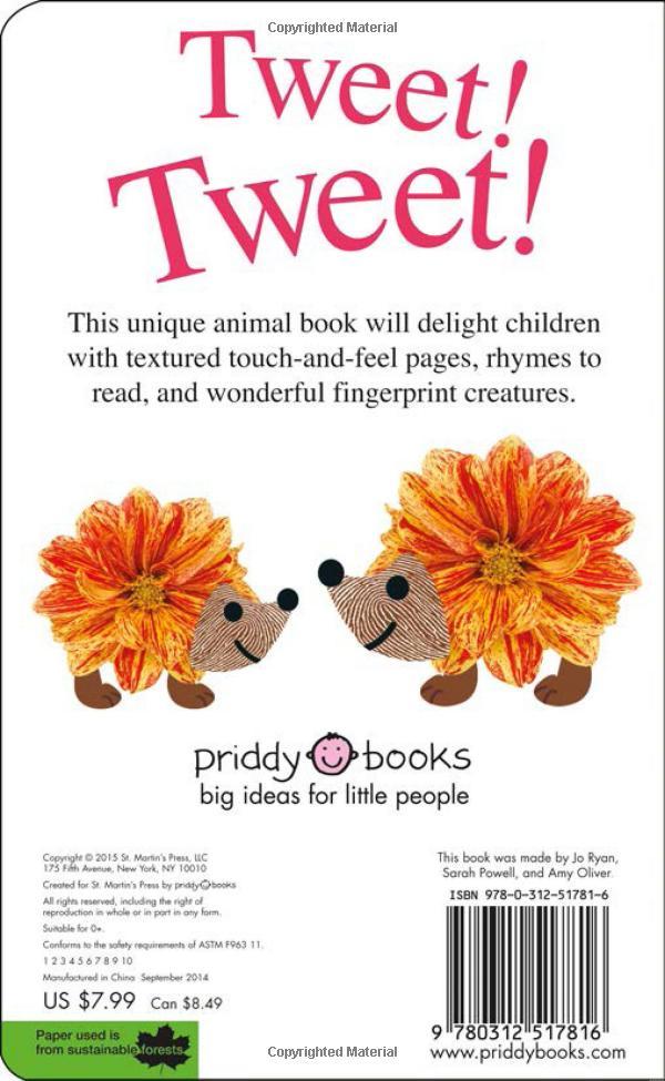 Alphaprints: Tweet! Tweet!: A Touch-And-Feel Book
