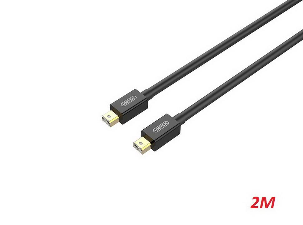 Cáp mini displayport 2m UNITEK YC613BK - HÀNG CHÍNH HÃNG