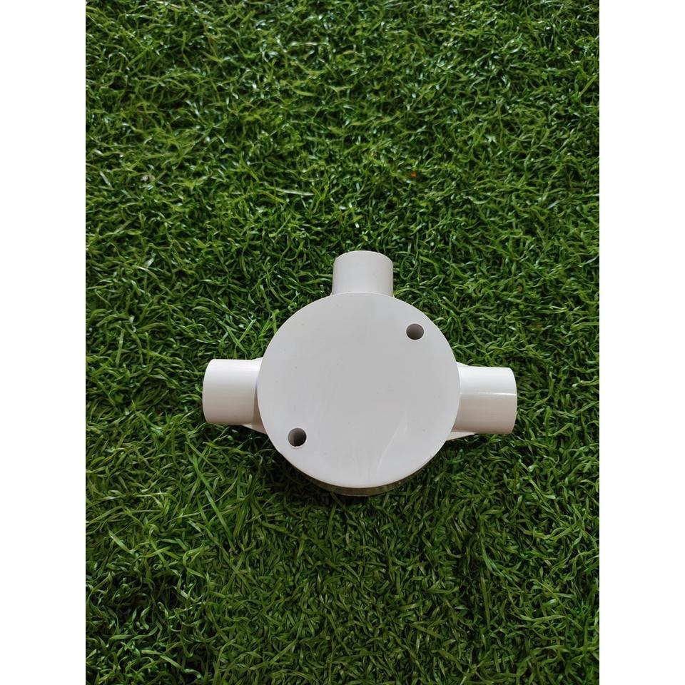 Hộp nối dây điện box tròn chia ngã phi 20.