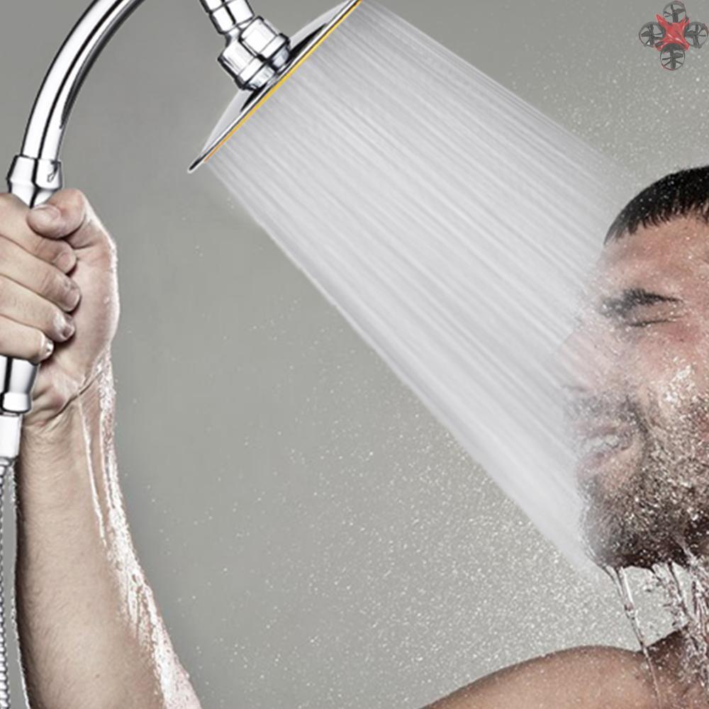CTOY High Pressure Shower Head 6 Inch Rain Handheld Showerhead G1/2 360°Rotatable Adjustable Bathroom Rain Shower Head Spray Showerhead Bath Handheld Shower Head Replacement