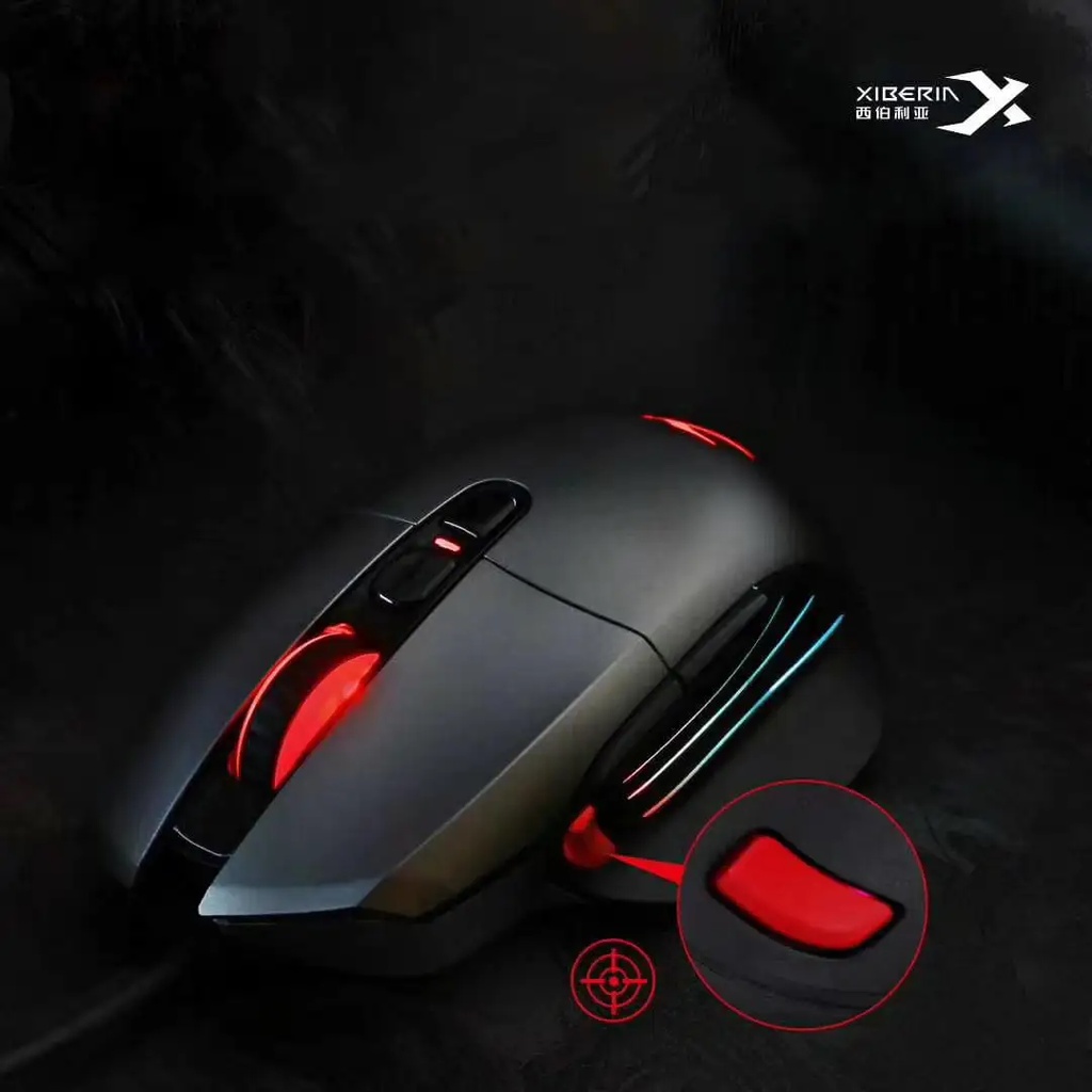 Chuột gaming XIBERIA XT500 (chuột chơi game, chuột máy tính có dây ...