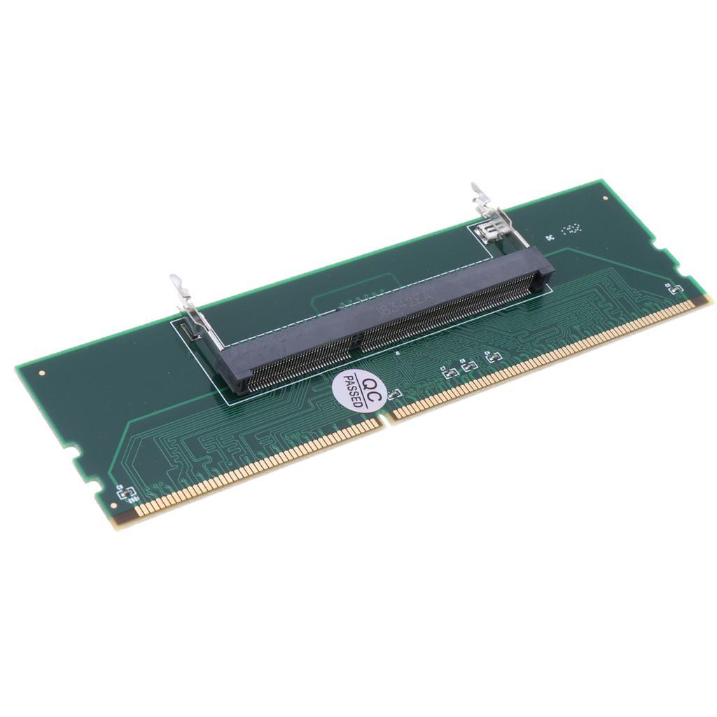 2 Pieces DDR3 Laptop to Desktop Memory RAM Connector Adapter Memory