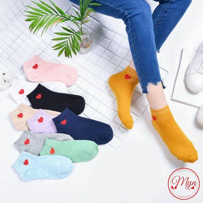 Sỉ - Tất cổ ngắn trái tim