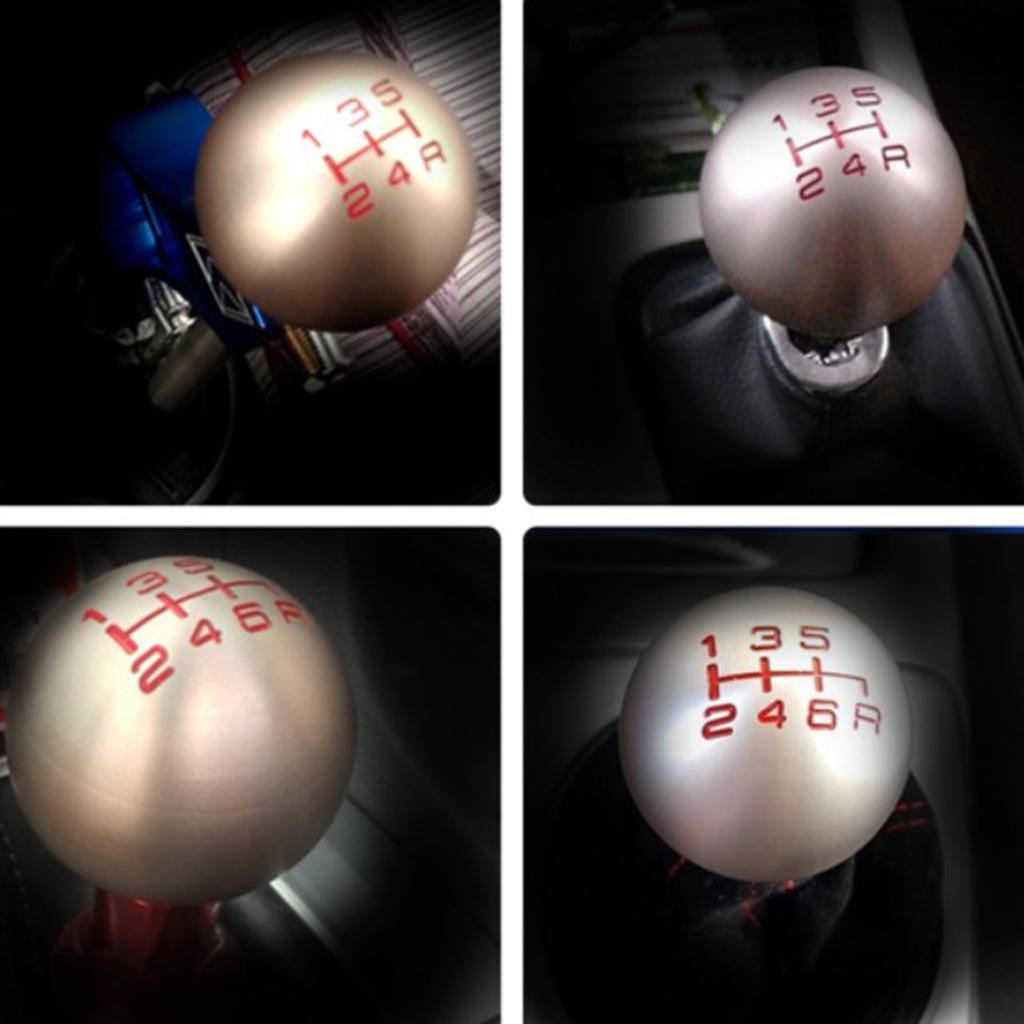Aluminum Alloy 5 Speed Gear Shift Knob Manual Transmission