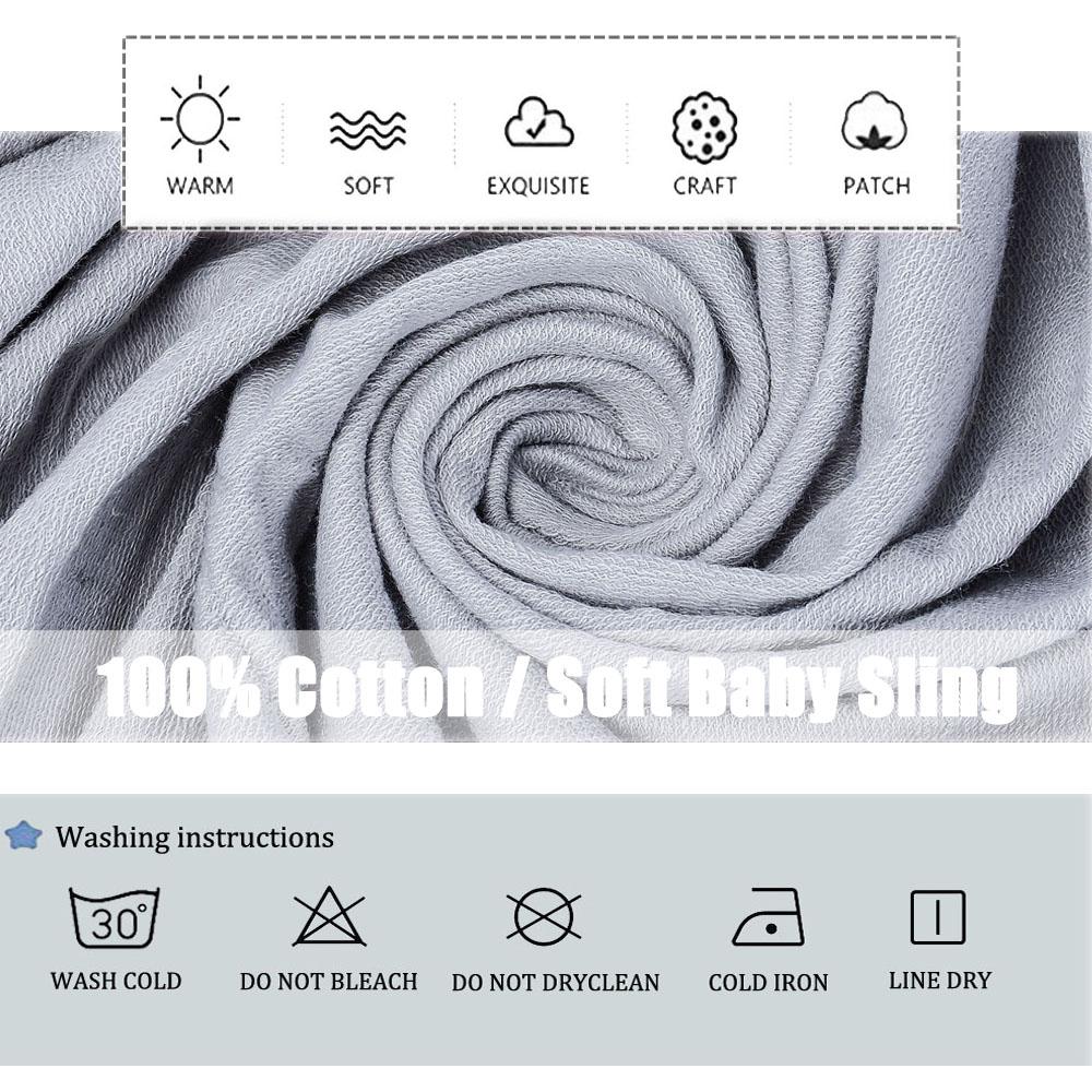 Tất Cả Trong 1 Co Giãn Len Cho Bé Baby Sling Trẻ Sơ Sinh Tàu Sân Bay Điều Dưỡng Da Tay Quấn Bé Sau Sinh Dây tuyệt Vời Cho Bé Tặng