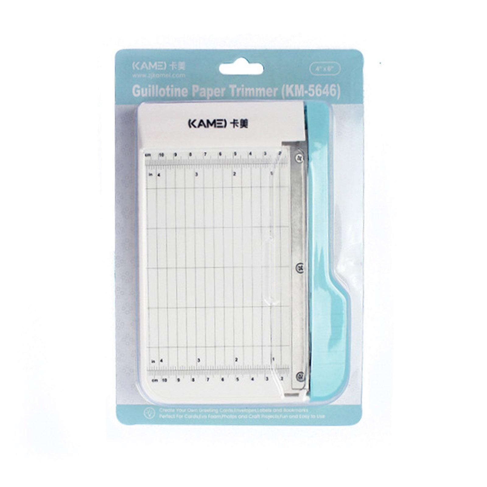 Portable 6'' Paper Trimmer Guillotine Photo Cutter for Label Coupon Laminated Paper Home Office
