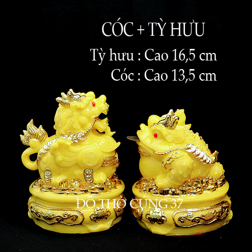 CÓC + TỲ HƯU phong thủy
