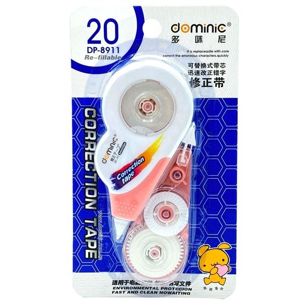 Xóa Kéo Kèm Ruột 5 mm x 9 m - Dominic DP-8911 (Mẫu Màu Giao Ngẫu Nhiên)