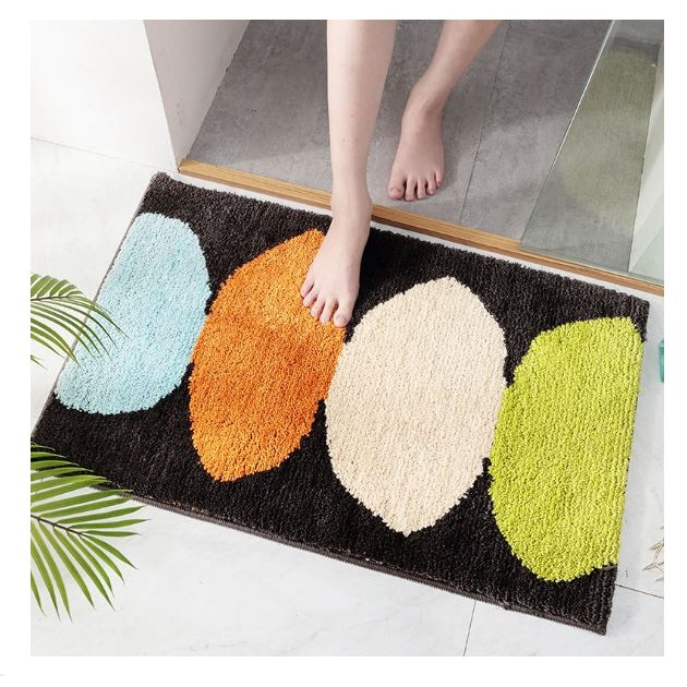 Thảm chùi chân, thảm nhà tắm, thảm cửa ra vào họa tiết Ovan