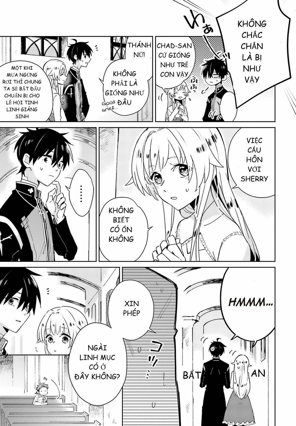 seijo-sama wo amayakashitai! tadashi yuusha, omae wa dame da chapter 3 4