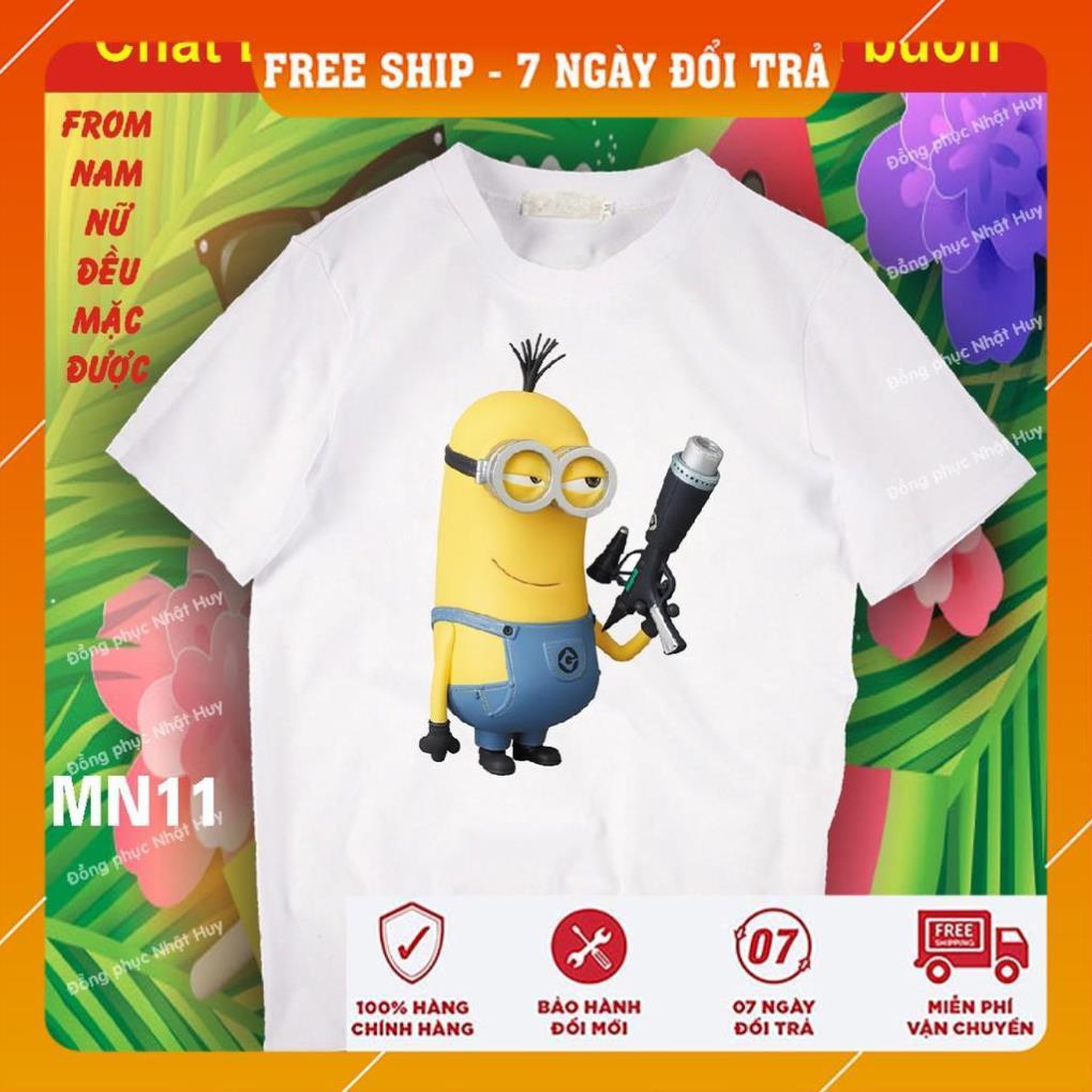 Áo thun minion đẹp 8,cao cấp, bao đổi trả