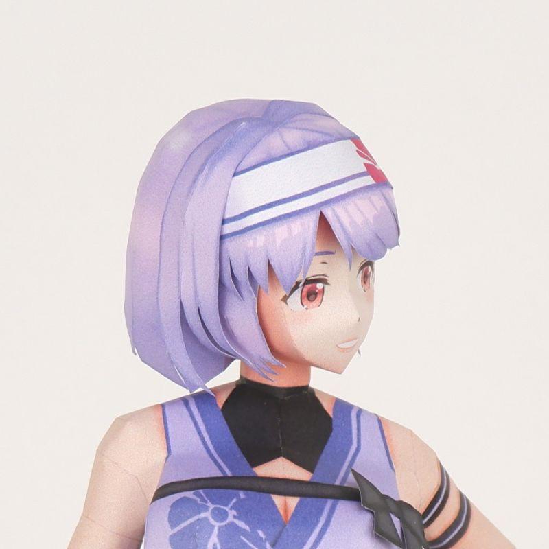 Mô hình giấy anime girl Anime Virtual idol VTuber Asano Akane