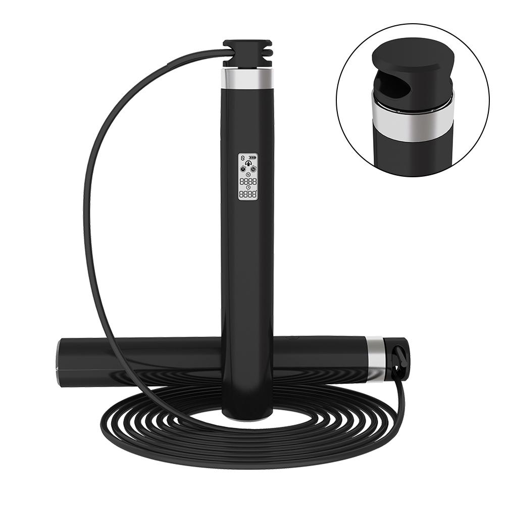 Thông Minh Nhảy Dây Tập Thể Dục Thể Thao Dây Bỏ Qua Ứng Dụng Kết Nối Bluetooth USB Sạc Điện Tử Dây Nhảy Có Chống Trượt Tay