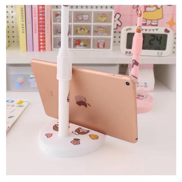 Giá Đỡ Điện Thoại - Máy Tính Bảng 2in1 Xem Video, Livestream Có Thể Điều Chỉnh Độ Cao