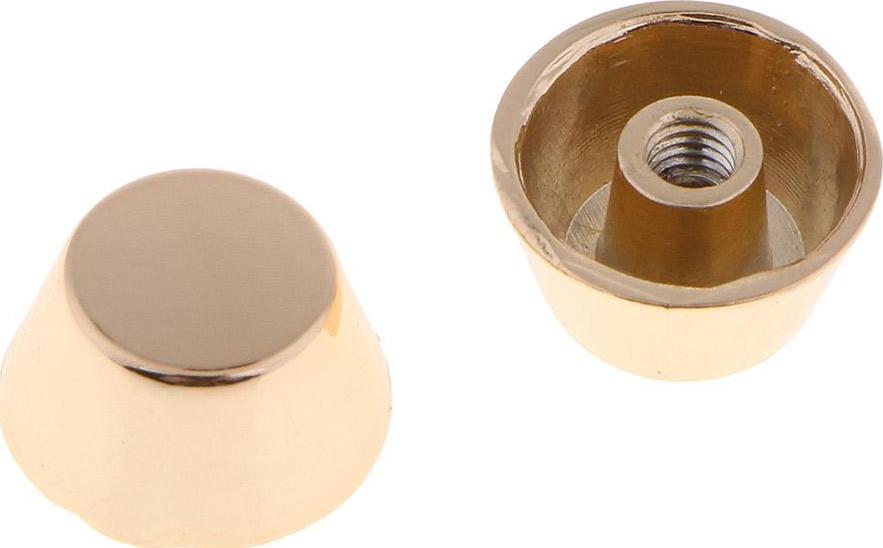 10 Miếng Đồng Screwback Chân Đầu Vít Ví Cầm Tay Nailhead Bông Spike Tại Chỗ