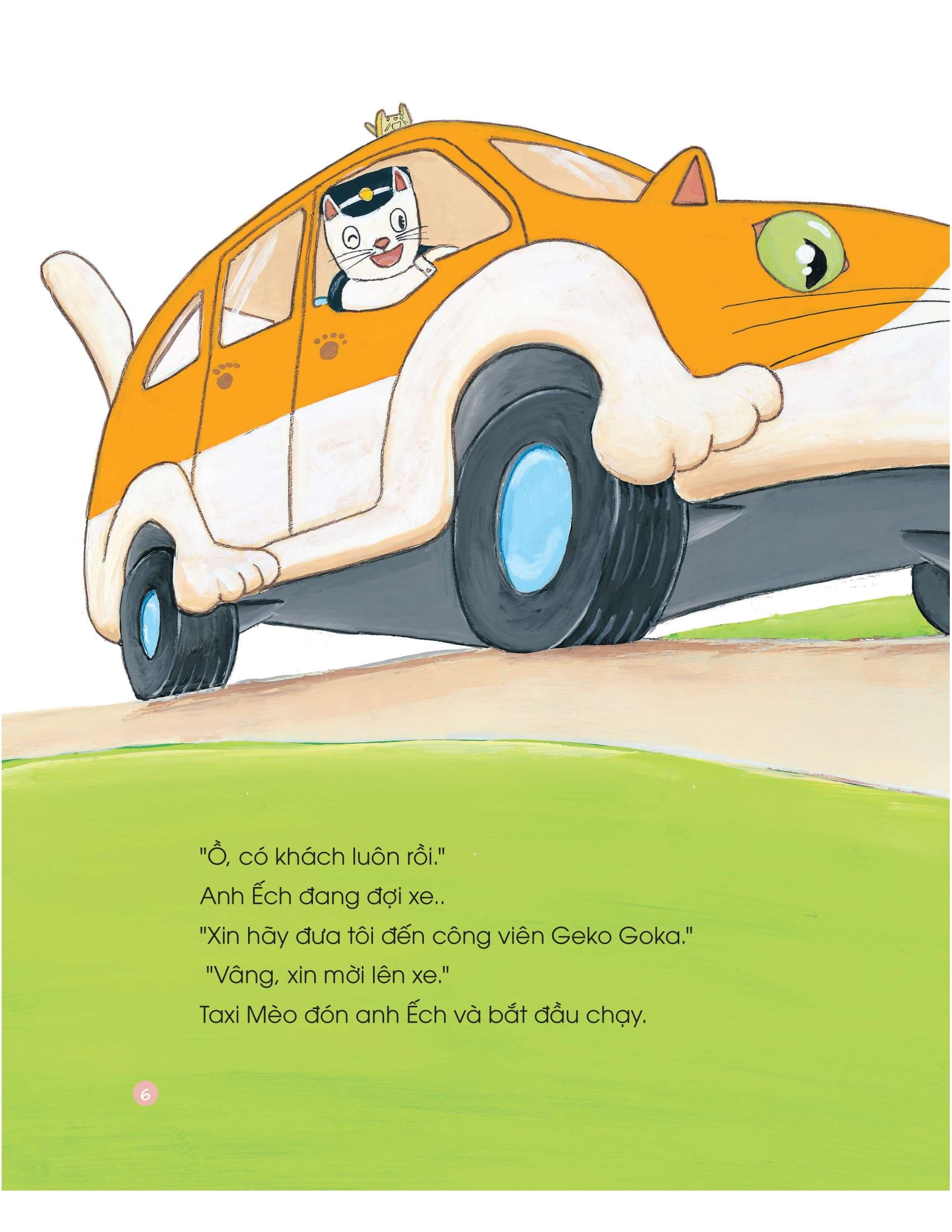 Sách - Ehon - Taxi Mèo