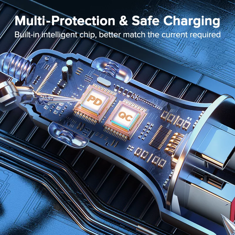 Bộ sạc xe hơi USB
