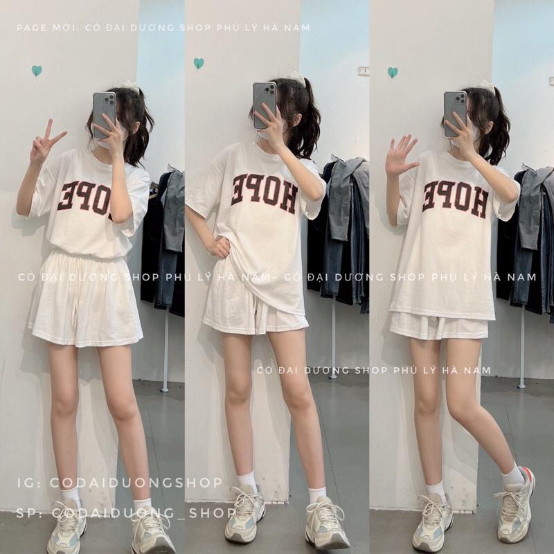 Bộ cotton chữ HOPE