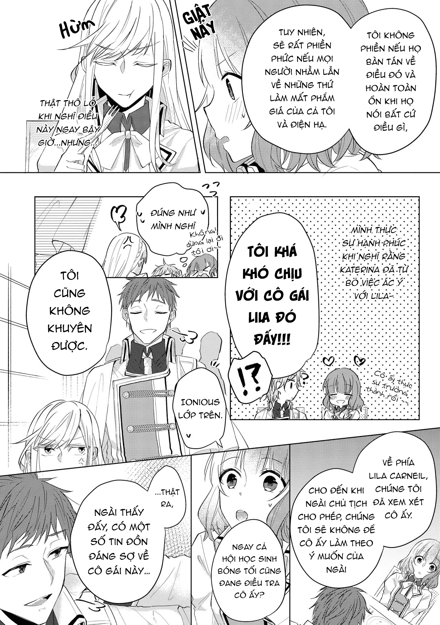 vị hôn phu là kẻ phản diện nên tôi hơi rén chapter 5 7