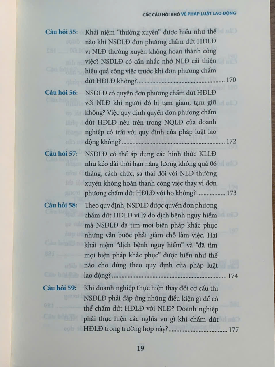 Các câu hỏi khó về pháp luật lao động
