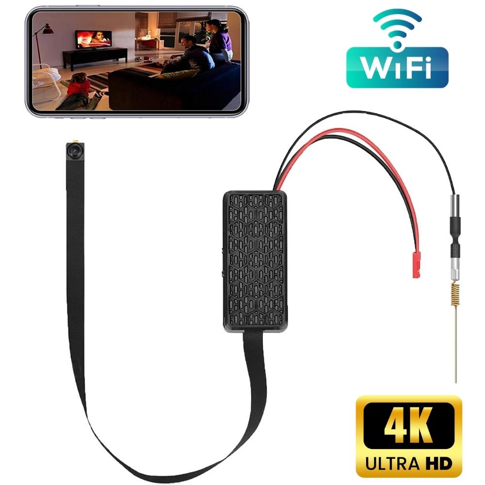 Camera quan sát Wifi V99 Pro quay phim Full HD 4K xem từ xa qua điện thoại