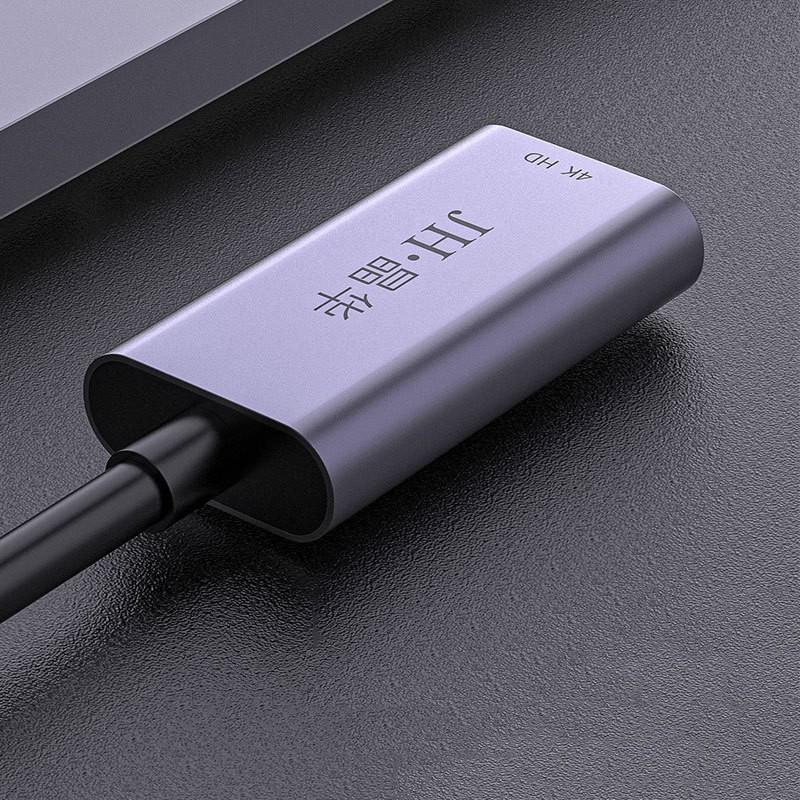 Cáp chuyển USB Type-c ra HDMI cho Asus, Táo, Xps, HP - Jinghua Z340 - Hồ Phạm