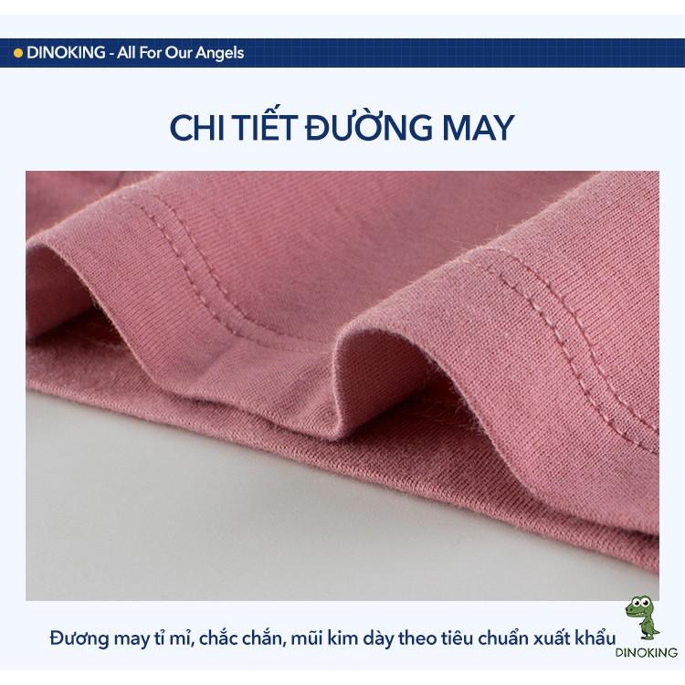 Quần đùi bé gái DINOKING Quần short trẻ em mùa hè chất thun cotton cho bé 2-8 tuổi QS04