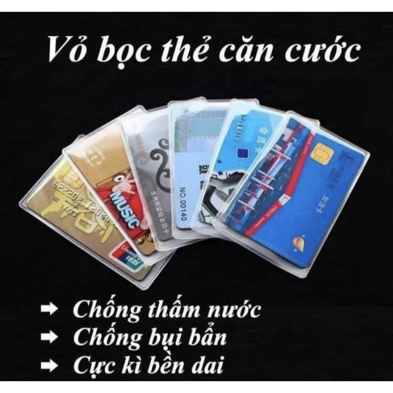 Vỏ bọc thẻ ATM, CCCD, CMND (5 cái)