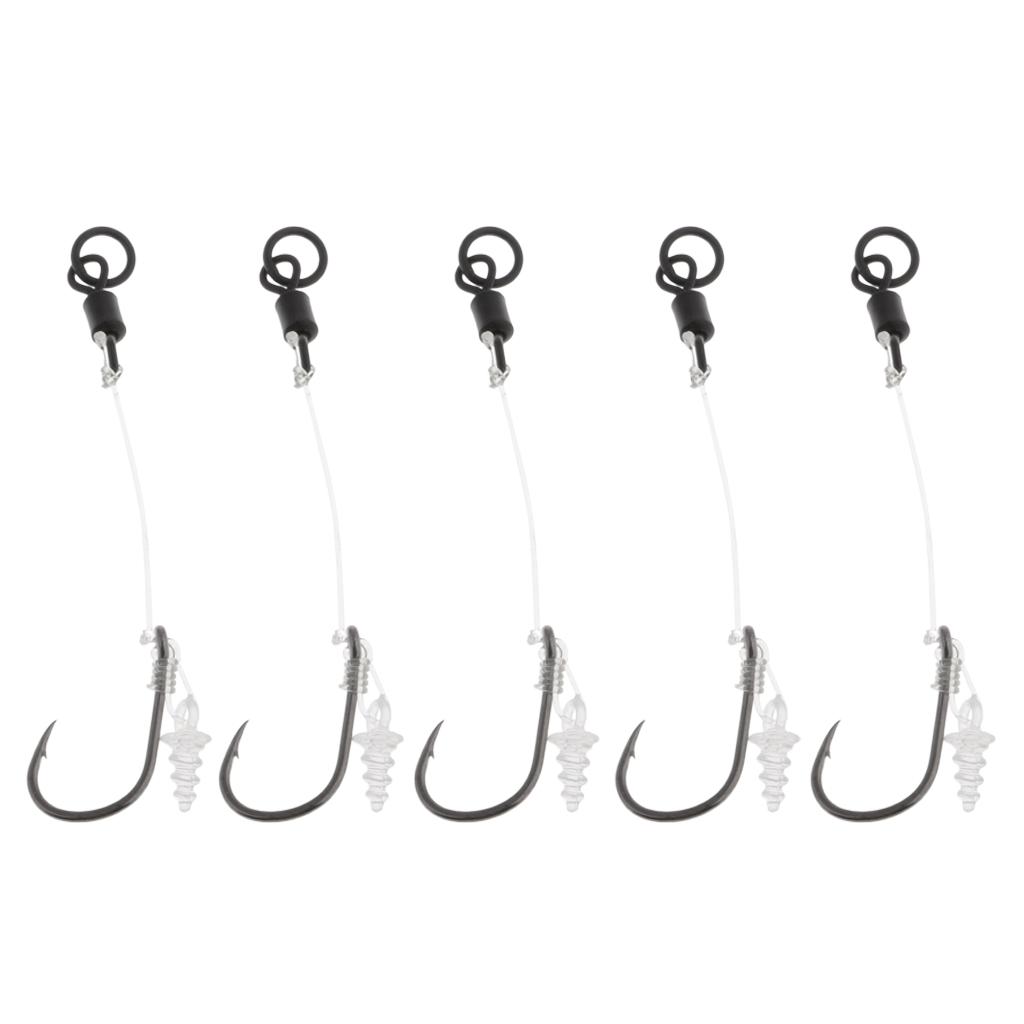Carp Fishing Ready Tied Chod Rigs Fishing Hook Link Hair Rigs Hook Size 2
