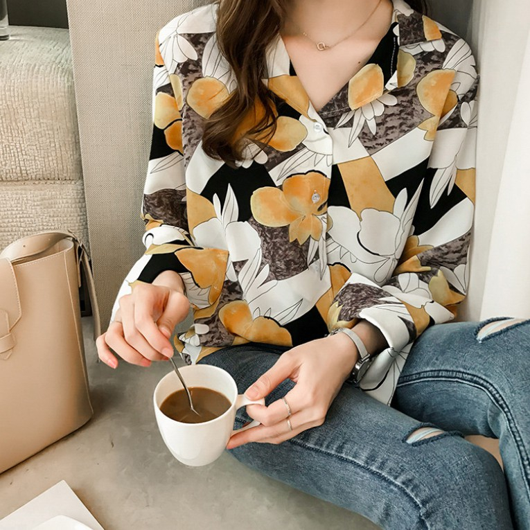 Áo sơ mi nữ chất lụa mát mặc lên Form đẹp