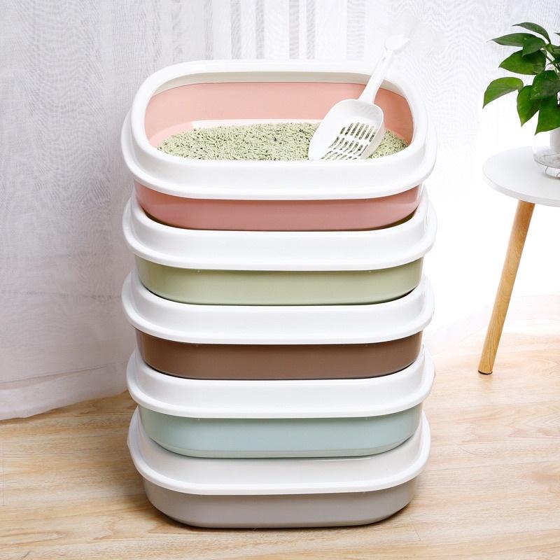 Chậu Đi Vệ Sinh , Chậu Đựng Cát , Hộp Đựng Cát Cho Mèo
