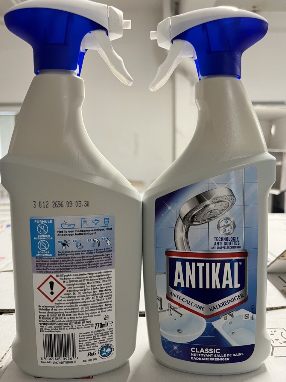 Chai xịt vệ sinh và chống ăn mòn inox Antikal - hàng EU