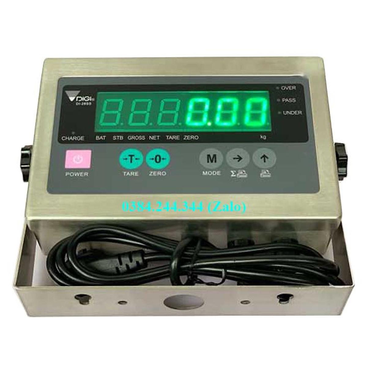 Cân bàn điện tử thông dụng Digi Di28SS, Mức cân 150kg, độ chia 0.02kg, Bàn cân kích thước 60x80cm (rộng x sâu)