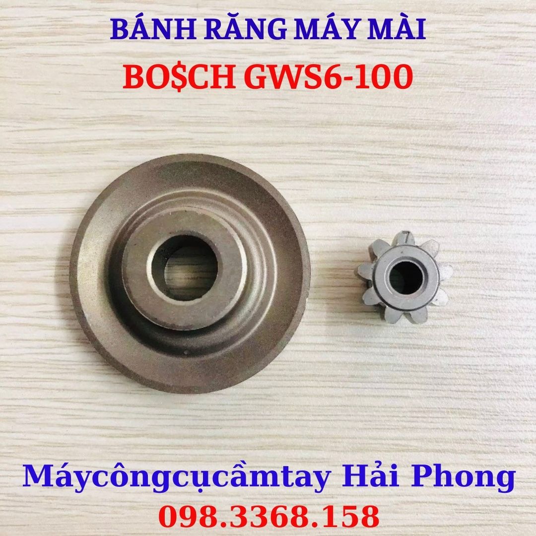 Bánh răng máy mài góc dùng cho 'BO$CH' F100. Mod. 'G W S 6-100'. RĂNG THẲNG
