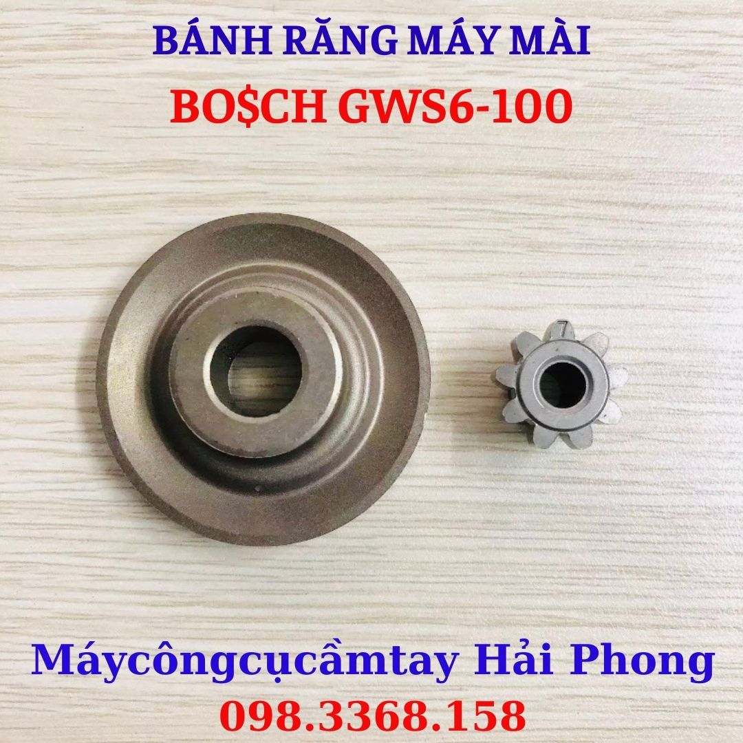 Bánh răng máy mài góc dùng cho 'BO$CH' F100. Mod. 'G W S 6-100'. ( Nhông ) RĂNG THẲNG