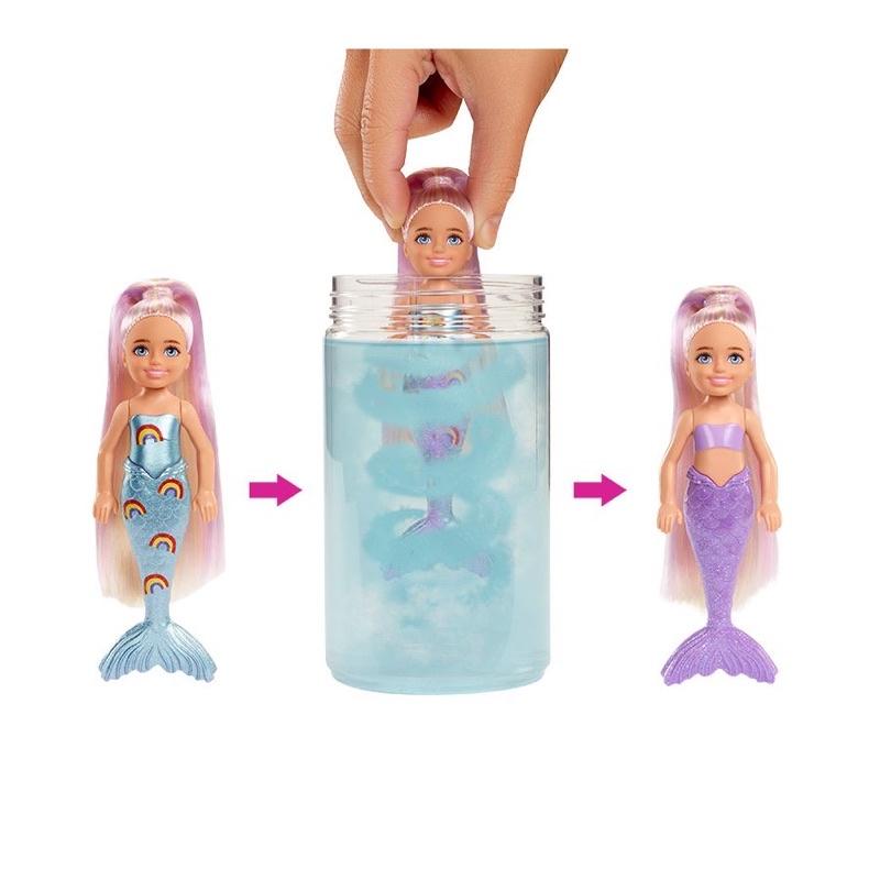 Búp Bê Đổi Màu - Phiên Bản Tiên Cá Sắc Màu Neon Barbie &amp; Chelsea