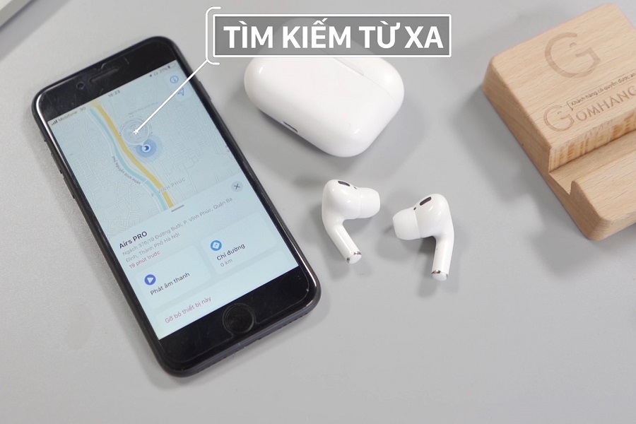 Tai Nghe Bluetooth Không Dây LANITH - TAI0APPRO - Tai Nghe Nhét Tai Thông Minh Airs Pro - Thiết Kế Độc Lạ, Tính Năng Vượt Trội, Âm Thanh Mềm Mượt - Tặng Cáp Sạc 3 Đầu - Hàng Nhập Khẩu