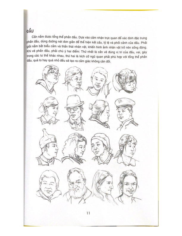 Bí Quyết Hội Họa - Ký Họa Chân Dung