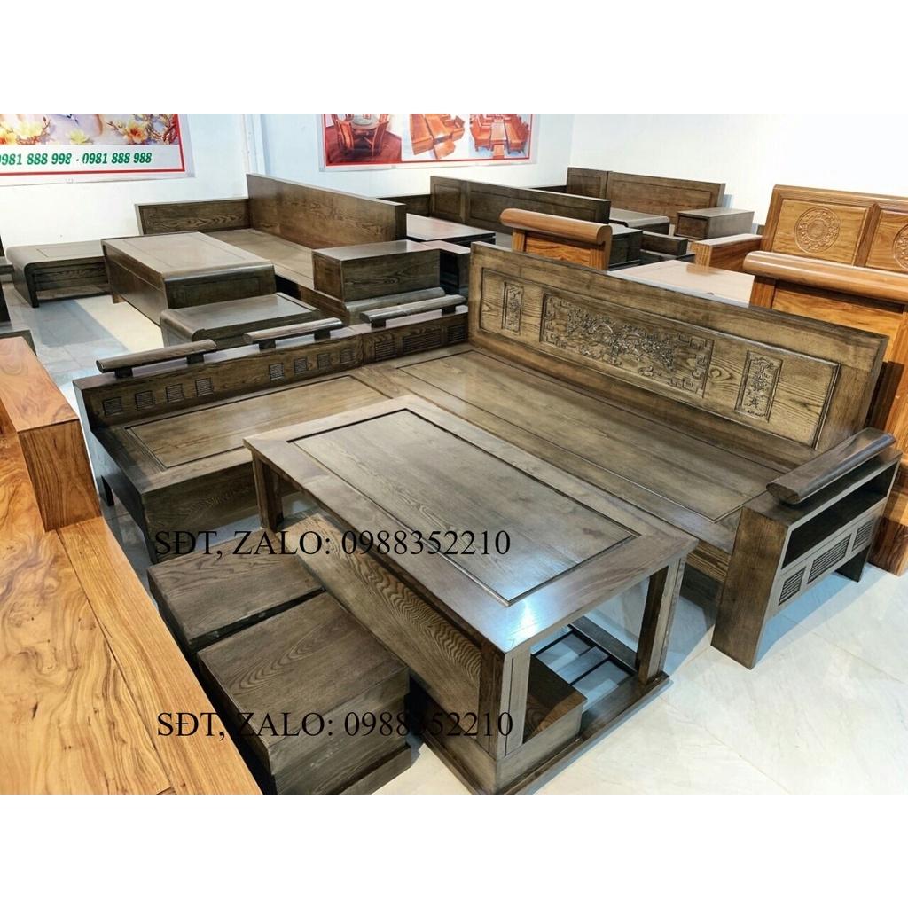 Bộ bàn ghế gỗ hương xám