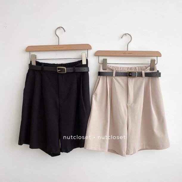 Quần short nữ vải xước phong cách Hàn Quốc chất đẹp thoáng mát 621
