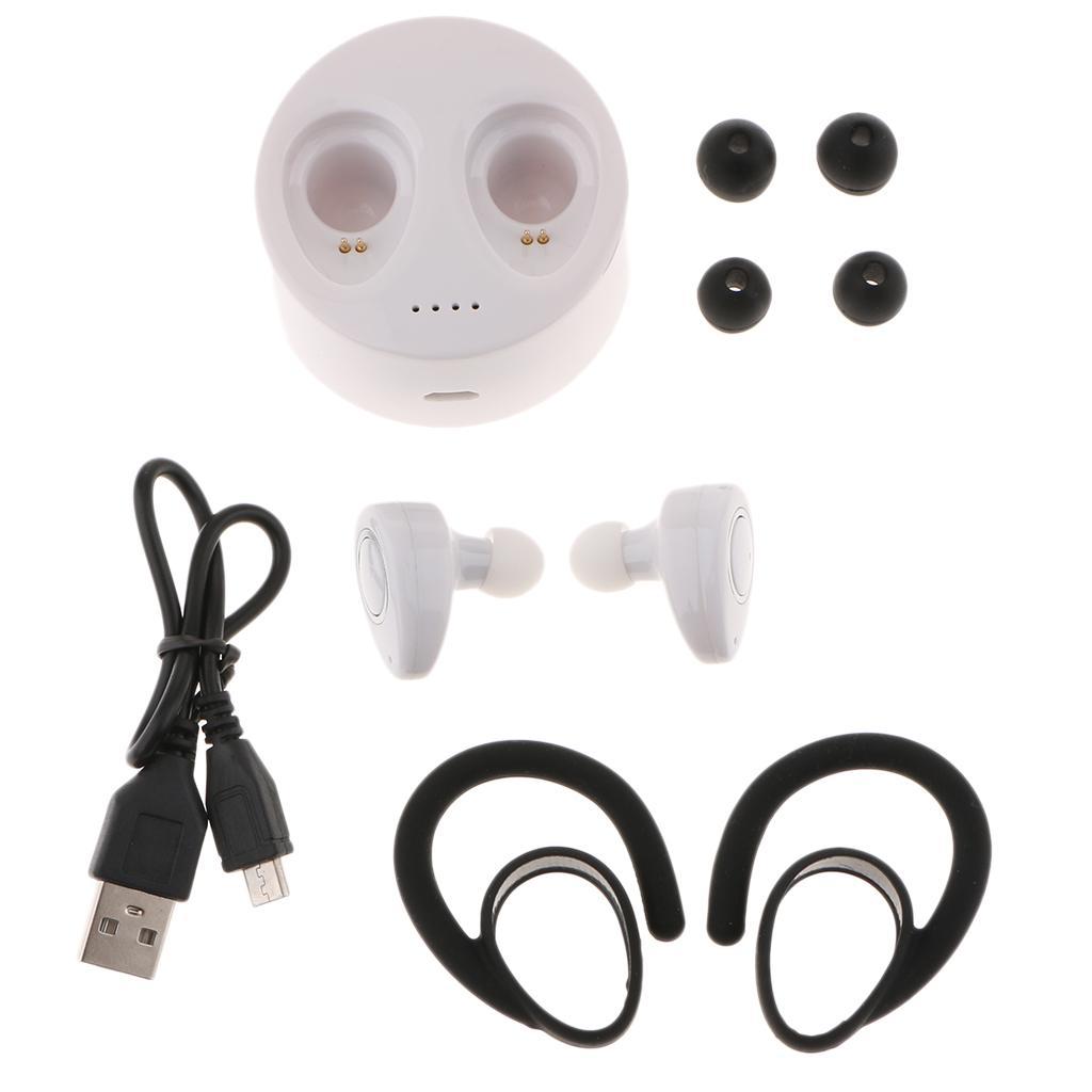 Wireless Mini Bluetooth Twins Stereo In-Ear Earphone Headset Earbuds
