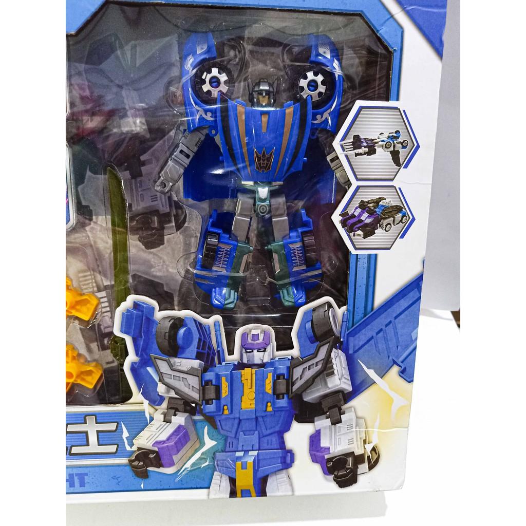 Bộ 2 robot biến hình siêu nhân - đồ chơi trẻ em - quà tặng bé