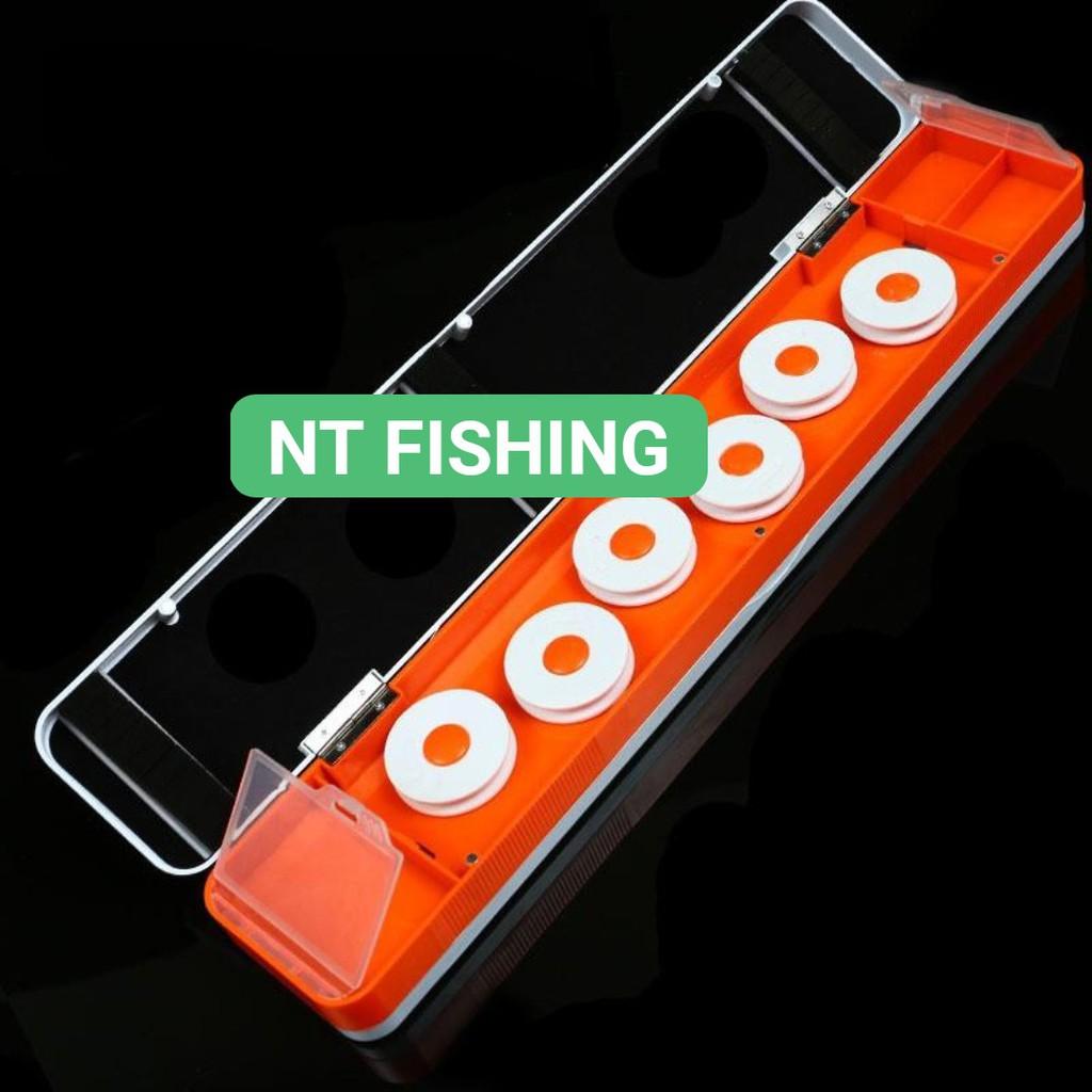 Hộp đựng phụ kiện câu đài 3 ngăn cao cấp họa tiết cá chép. Hộp đựng phao, đựng trục, đựng thẻo câu đài