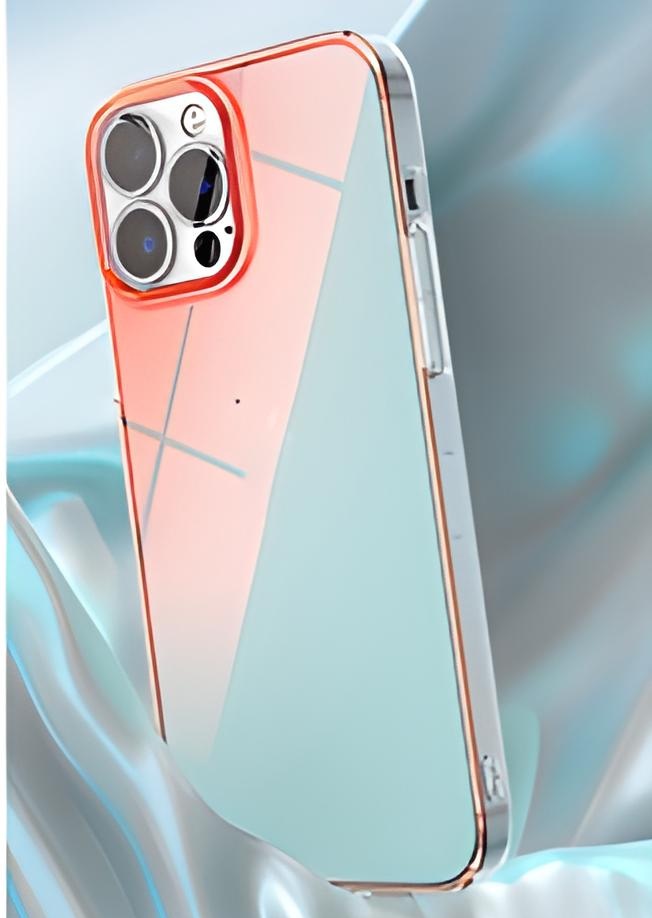 Ốp lưng chống sốc đổi màu cho iPhone 13 hiệu Memumi Rainbow Iridescent Case thiết kế mặt lưng đổi màu theo góc nhìn, chống sốc cực tốt, chất liệu cao cấp - hàng nhập khẩu