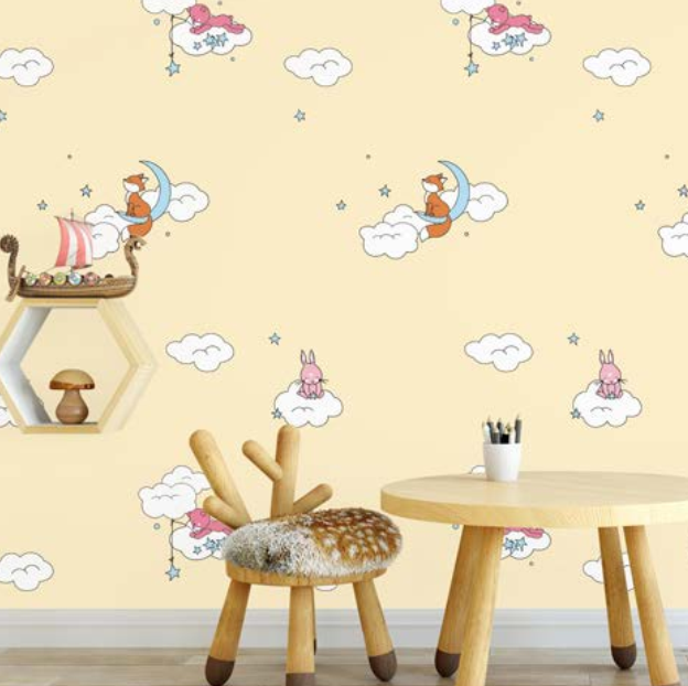 10m Decal giấy dán tường khổ 45cm keo sẵn nhiều mẫu mới nhất