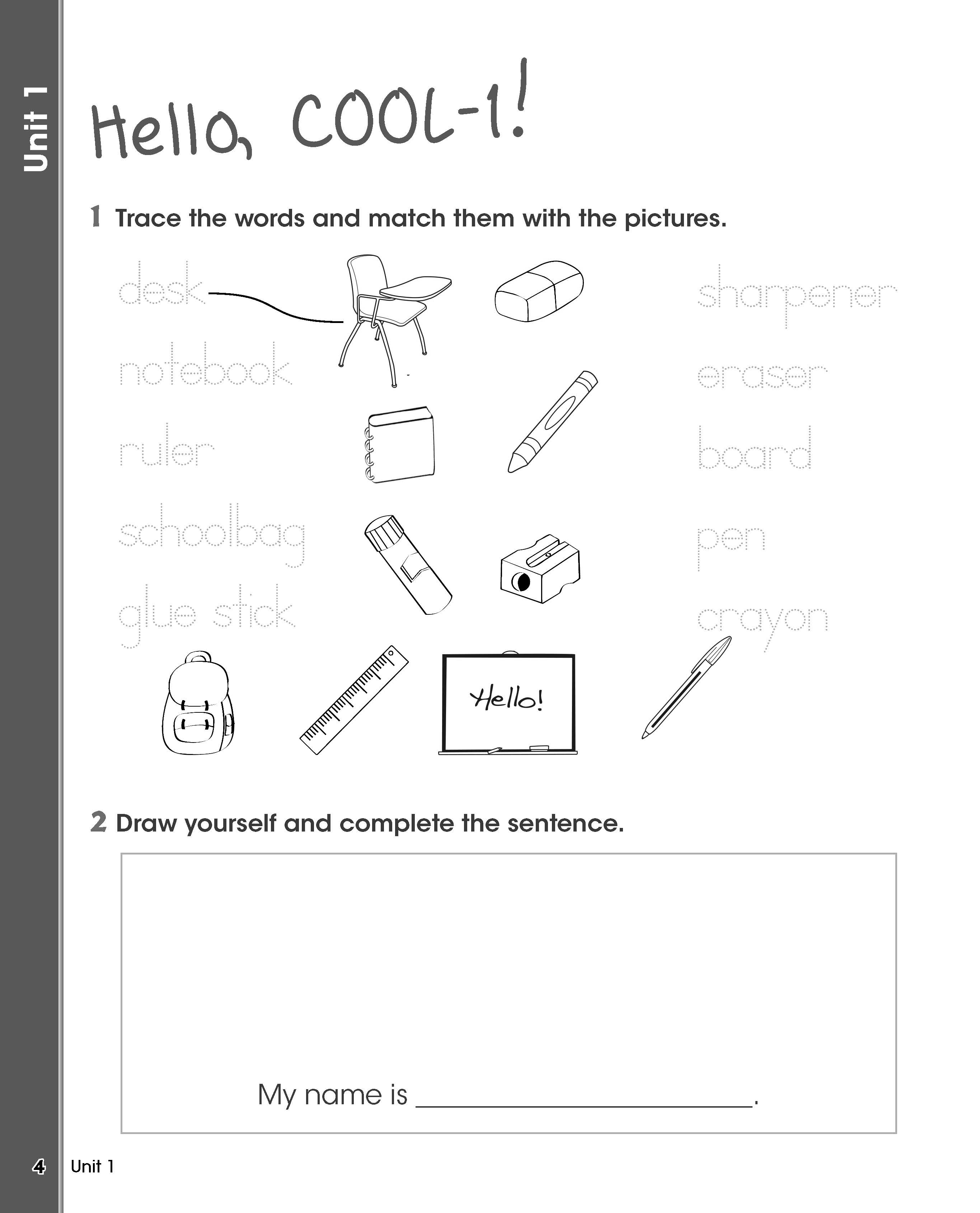 Cool Kids 2e Workbook 1