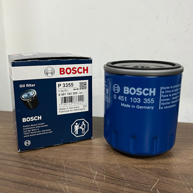 Lọc Nhớt Động Cơ BOSCH P3355 Cho Xe Peugeot 2008 1.2L (2022 - ) Made In Germany | Hibu