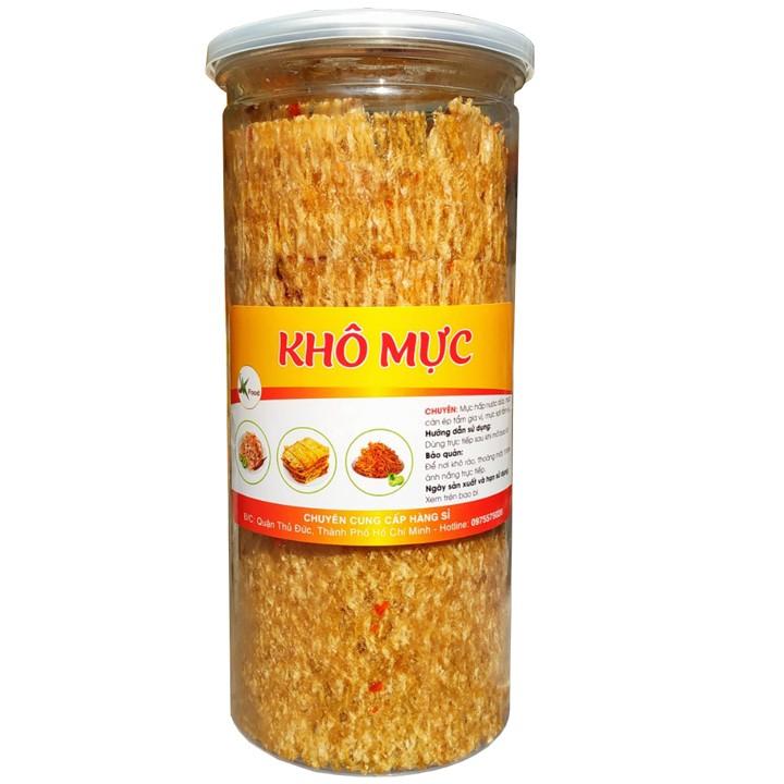 Mực ép tẩm vị - Mực sợi nước dừa - Mực xé tẩm vị mỗi hũ 200G hiệu SK FOOD