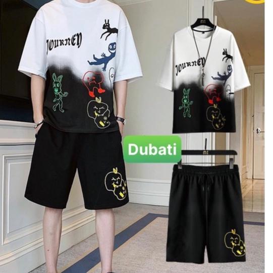 BỘ QUẦN ÁO NAM THỂ THAO HỌA TIẾT MA JOURNEY CAO CẤP THỜI TRANG TRẺ TRUNG- DUBATI FASHION